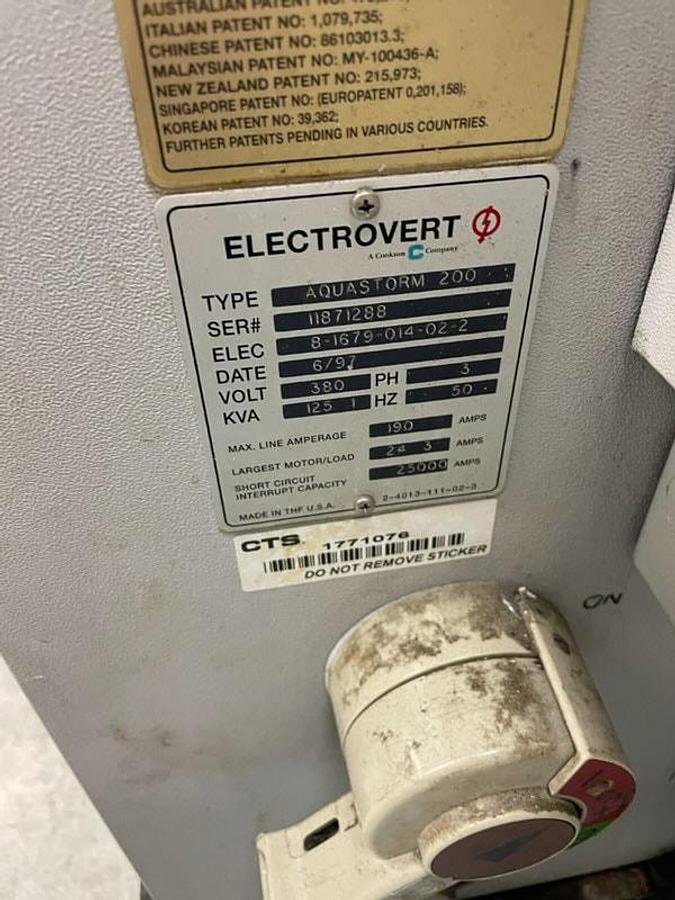 Used (SOLD) 1997 Aquastorm 200 Cleaner