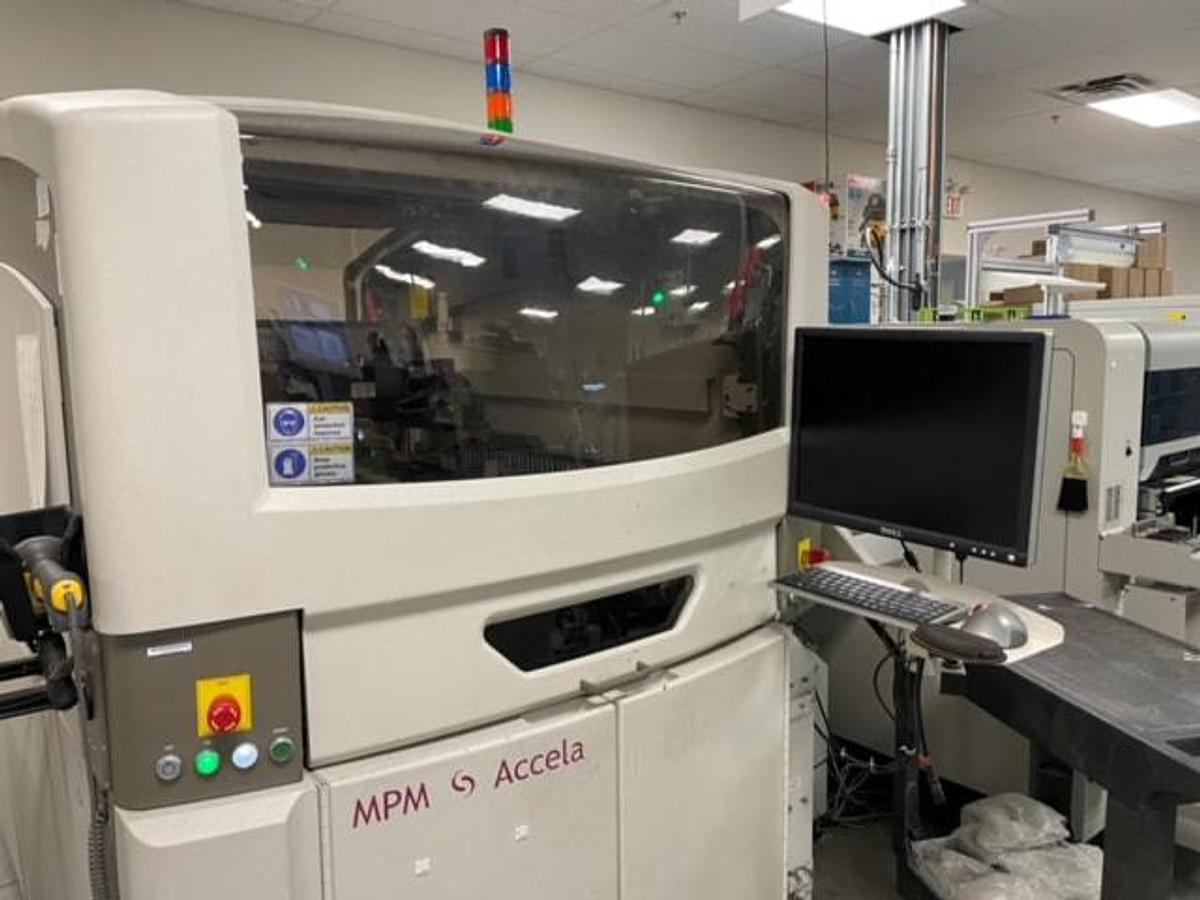 Used (SOLD) 2007 Speedline MPM Accela Screen Printer