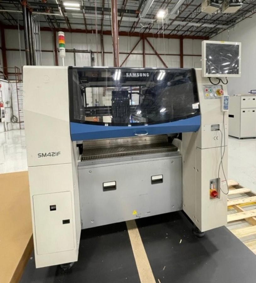 Used (SOLD) 2008-2011 Samsung SM-421F Chip Mounter