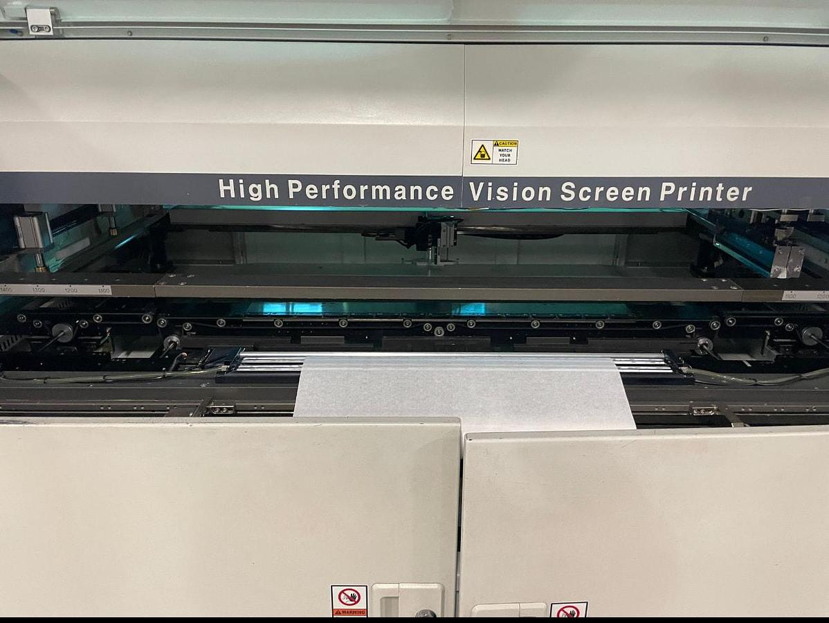Used (SOLD) 2015 SJ InnoTech HPX-1300S Large Board Vision Screen Printer