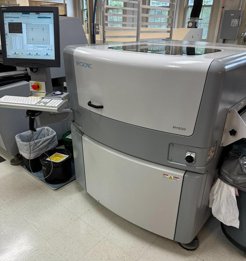 Used (SOLD) 2016 Mycronic MY600 Jet Screen Printer
