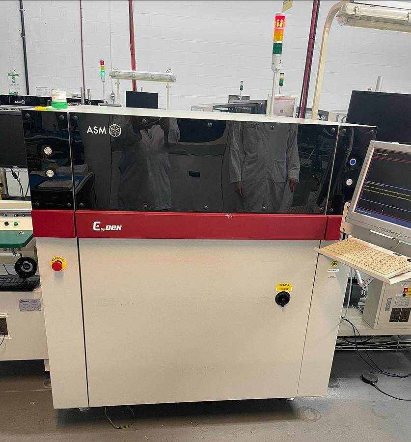 Used (SOLD) 2018 ASM E By DEK In-line Screen Printer