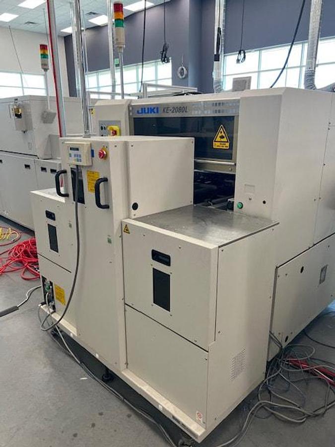 Used 2010 Juki KE2080L Fine Pitch Placer