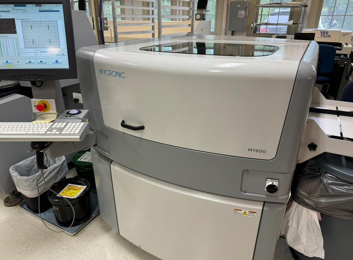 Used (SOLD) 2016 Mycronic MY600 Jet Screen Printer