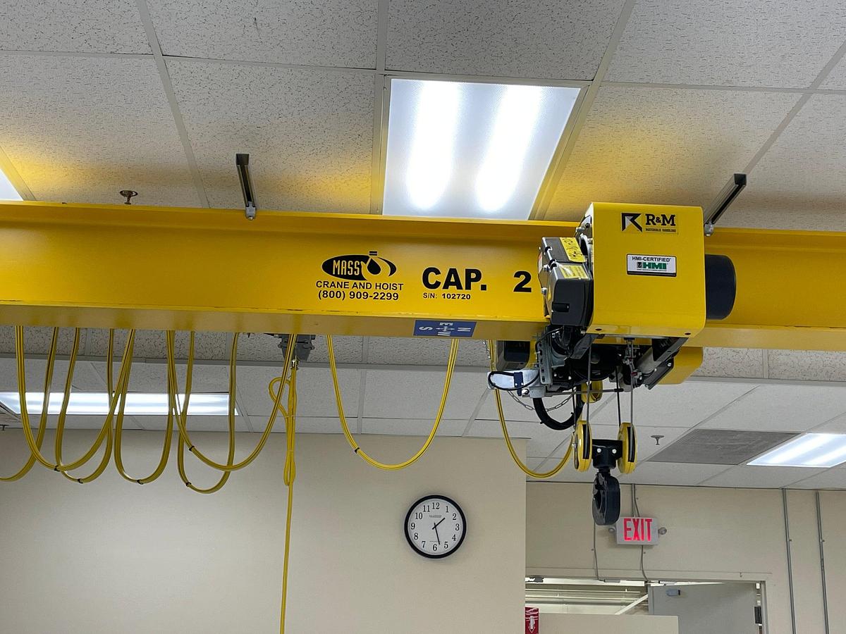 Used (SOLD) MASS Crane & Hoist 2 Ton Hoist / Crane