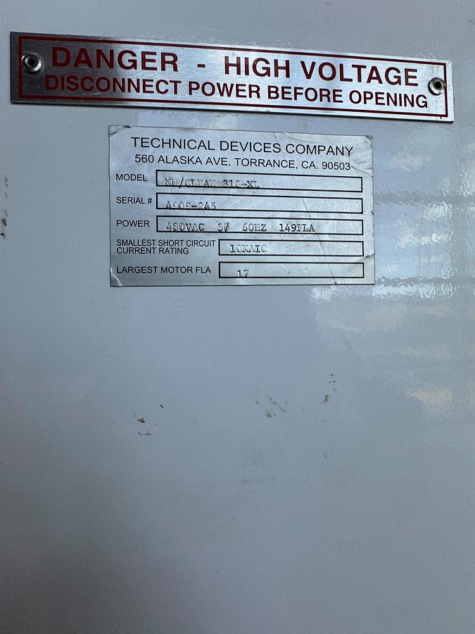 Used Technical Devices NU Clean POLYSMT 318XL Inline Board Wash