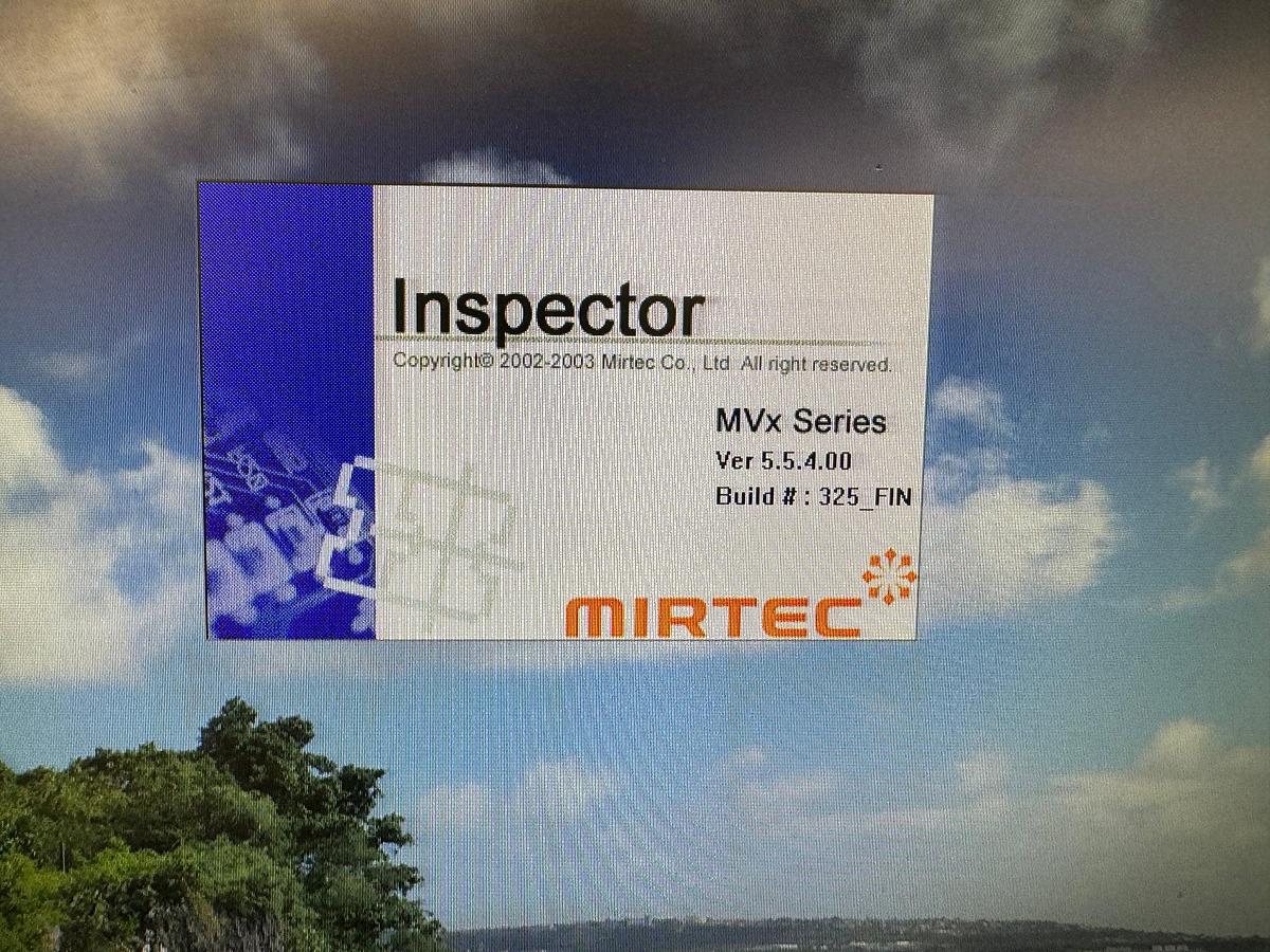 Used (SOLD) 2013 Mirtec MV-3L Desktop AOI Machine