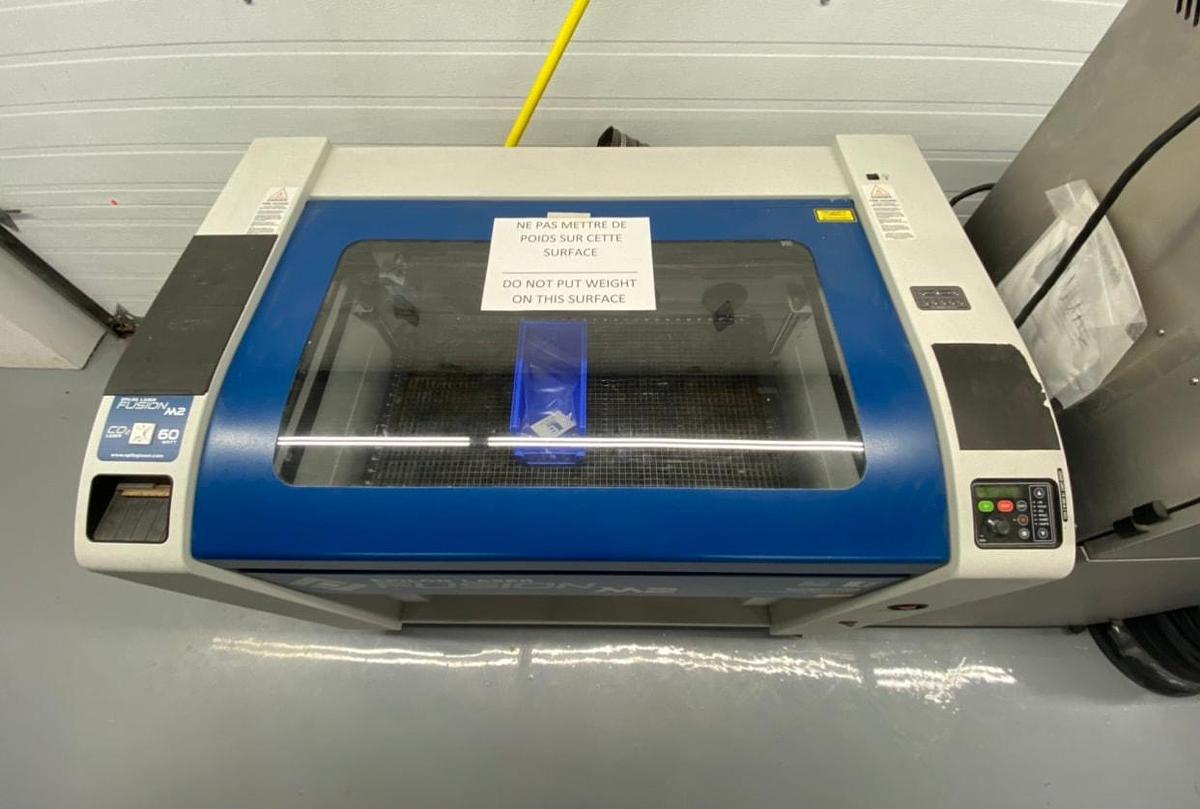 Used (SOLD) Epilog Laser Fusion M2 Laser Cutter / Engraver