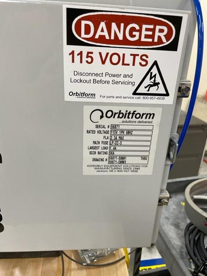 Used (SOLD) Orbit Form B-125 Oribital Former / Riveter