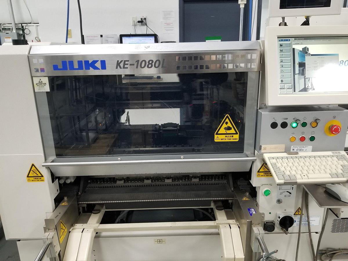 Used (SOLD) JUKI KE-1080L PICK AND PLACE MACHINE
