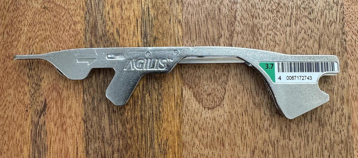 Used MYDATA MYCRONIC AGILIS Green 8mm (3.7) L-014-0395A Feeder Insert