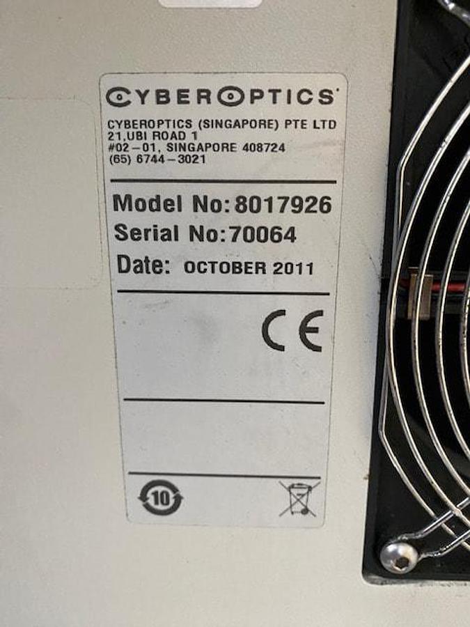 Used (SOLD) 2011 CyberOptics QX500-L AOI