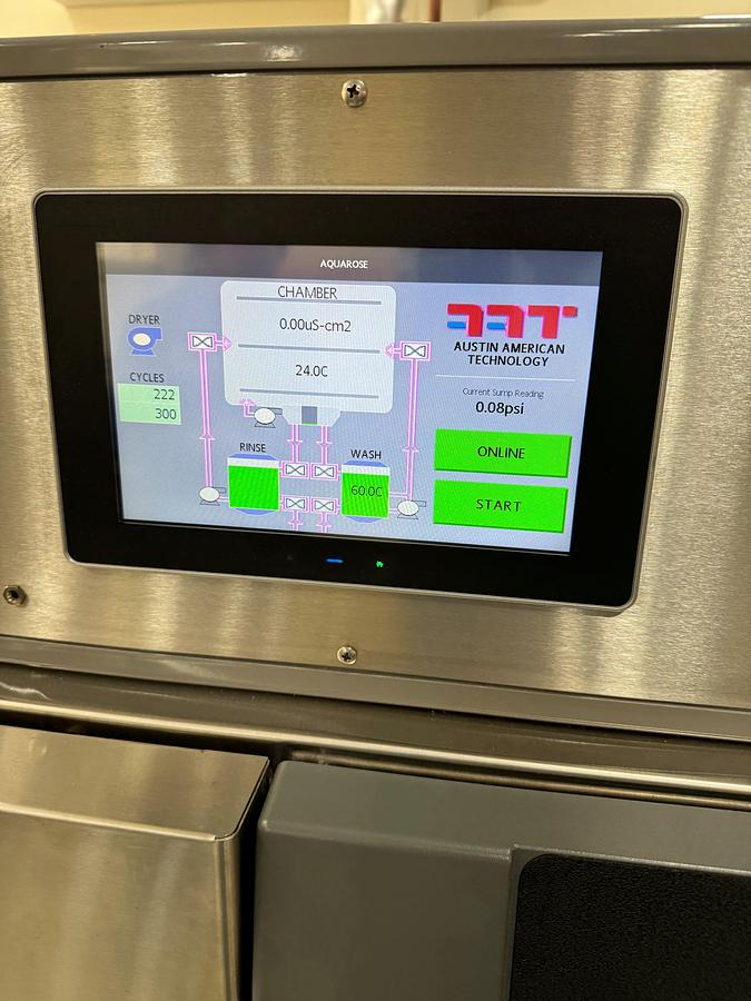 Used (SOLD) Austin American Aqua Rose PCB Batch Cleaner / ROSE Tester