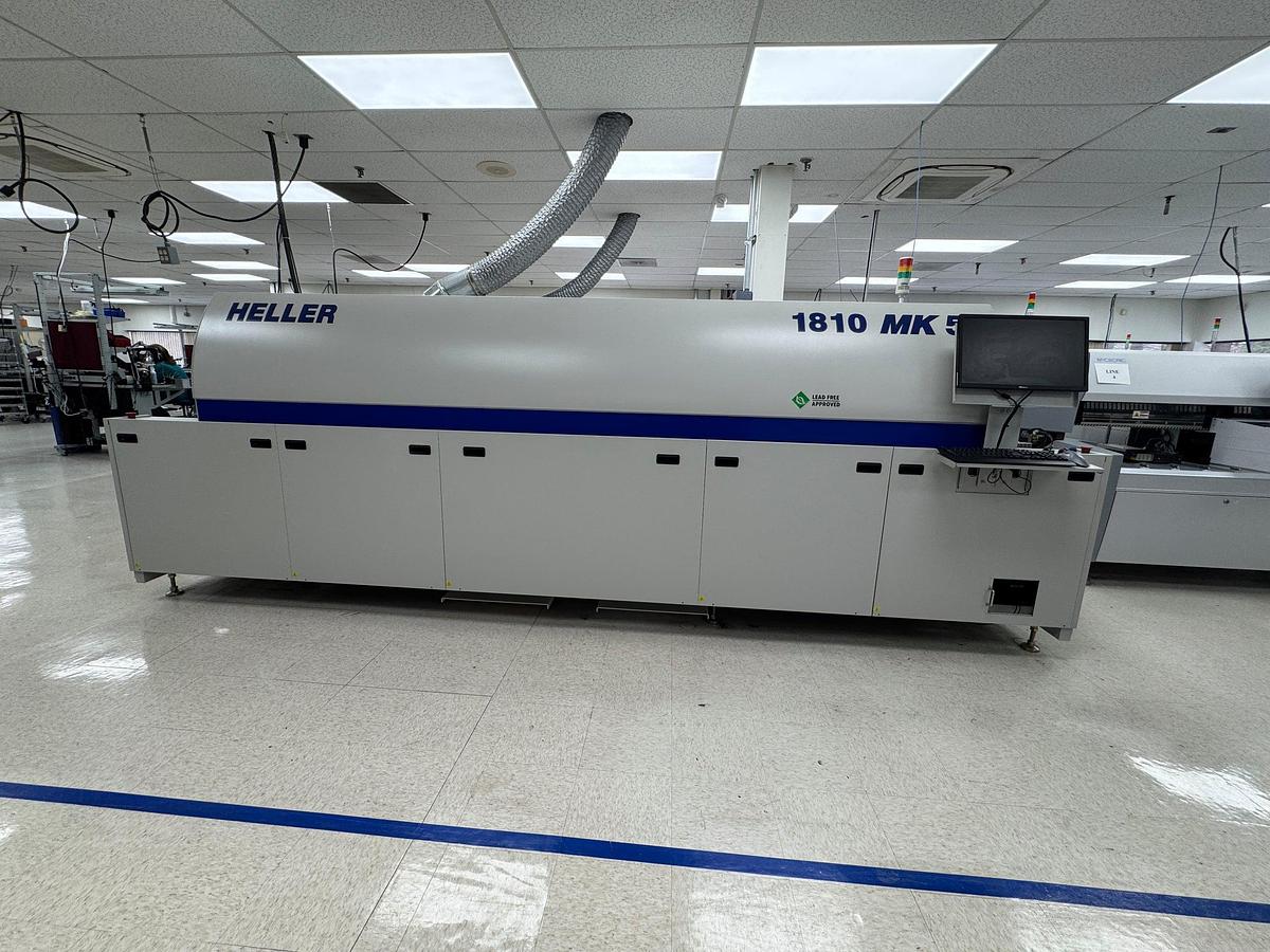 Used Heller 1810 MK5 PCB Reflow Oven