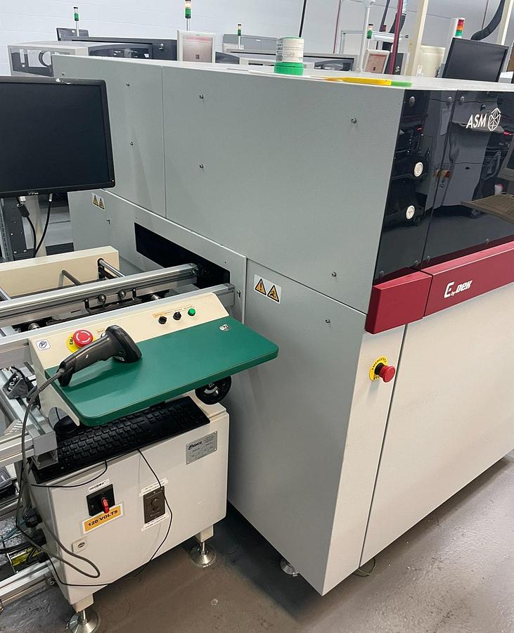 Used (SOLD) 2018 ASM E By DEK In-line Screen Printer
