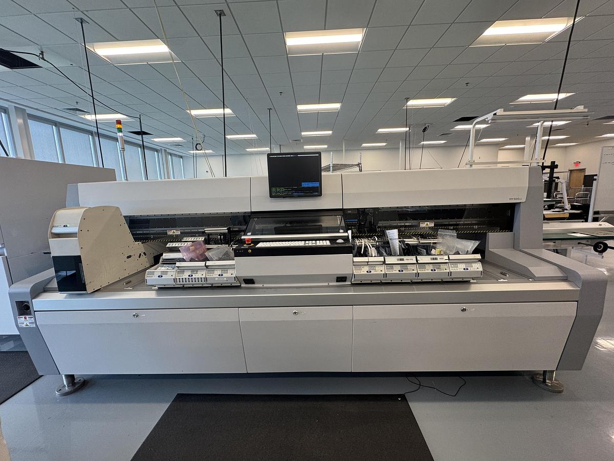 Used 2018 MYCRONIC Pick and Place Machines 2018 Mycronic Mydata MY300LX-15 Pick and Place Machine