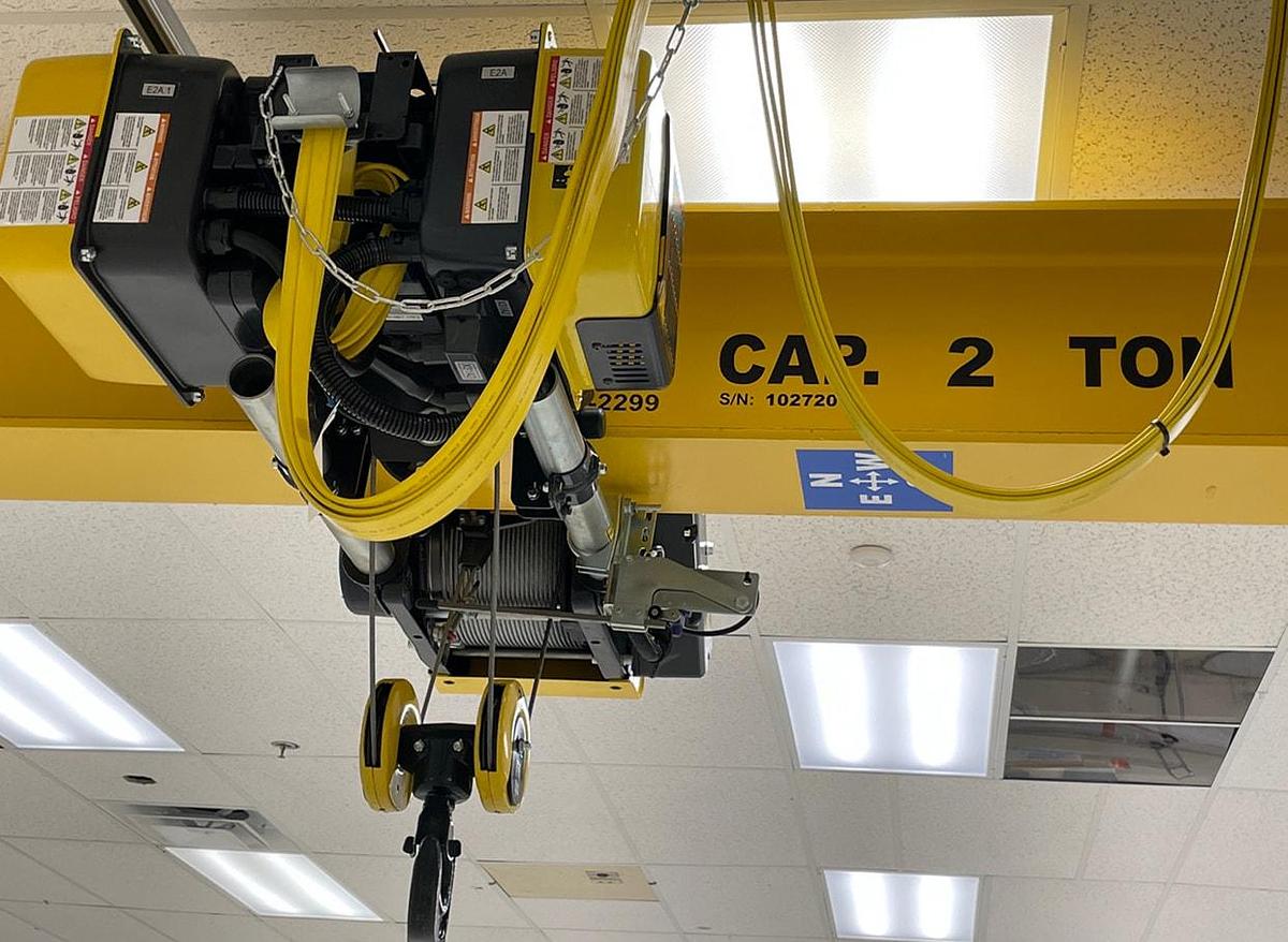 Used (SOLD) MASS Crane & Hoist 2 Ton Hoist / Crane
