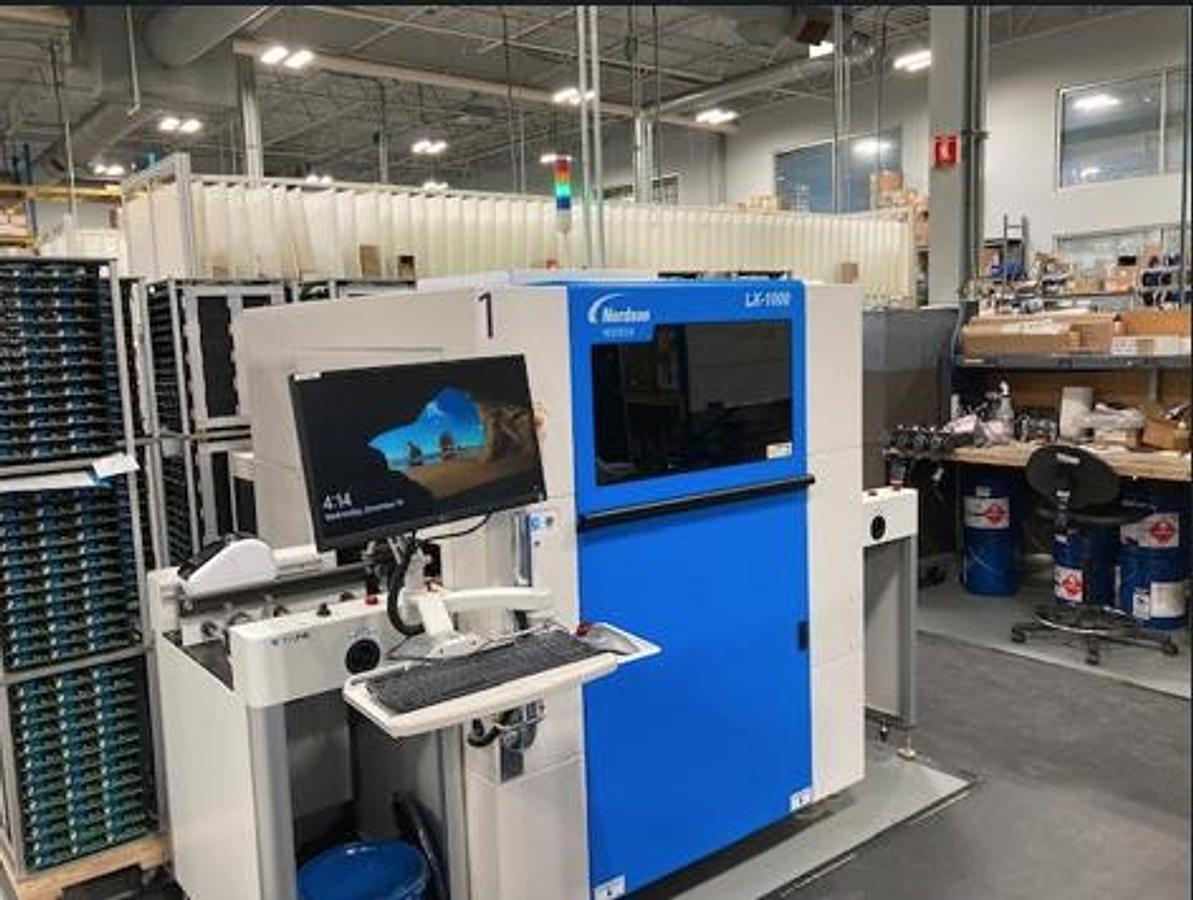 Used (SOLD) 2021 Nordson YesTech LX-1000 Dual Sided 3D AOI *2 AVAILABLE*