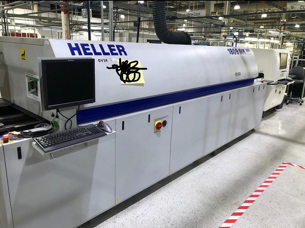 Used (SOLD) 2008 Heller 1809 MKIII Reflow Oven
