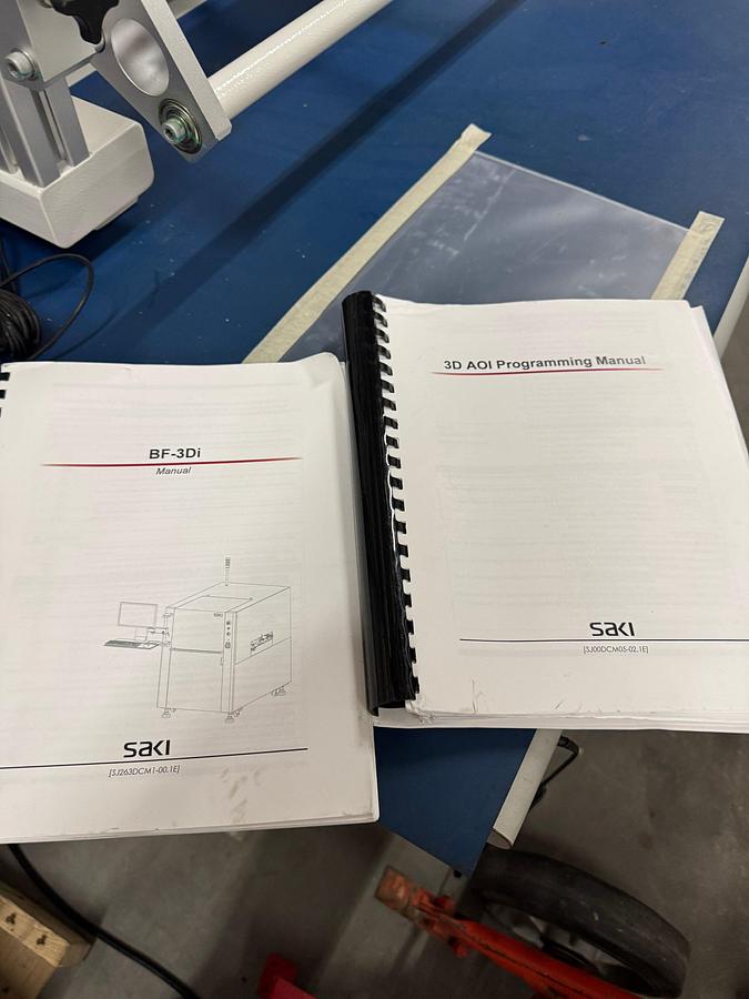 Used 2013 Saki BF-3Di 3D AOI Machine