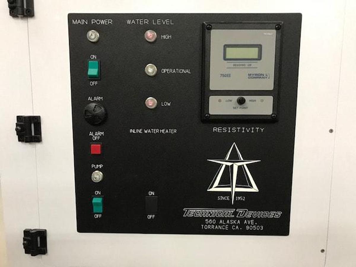 Used Technical Devices NU Clean 510DI Water Soluble Wash