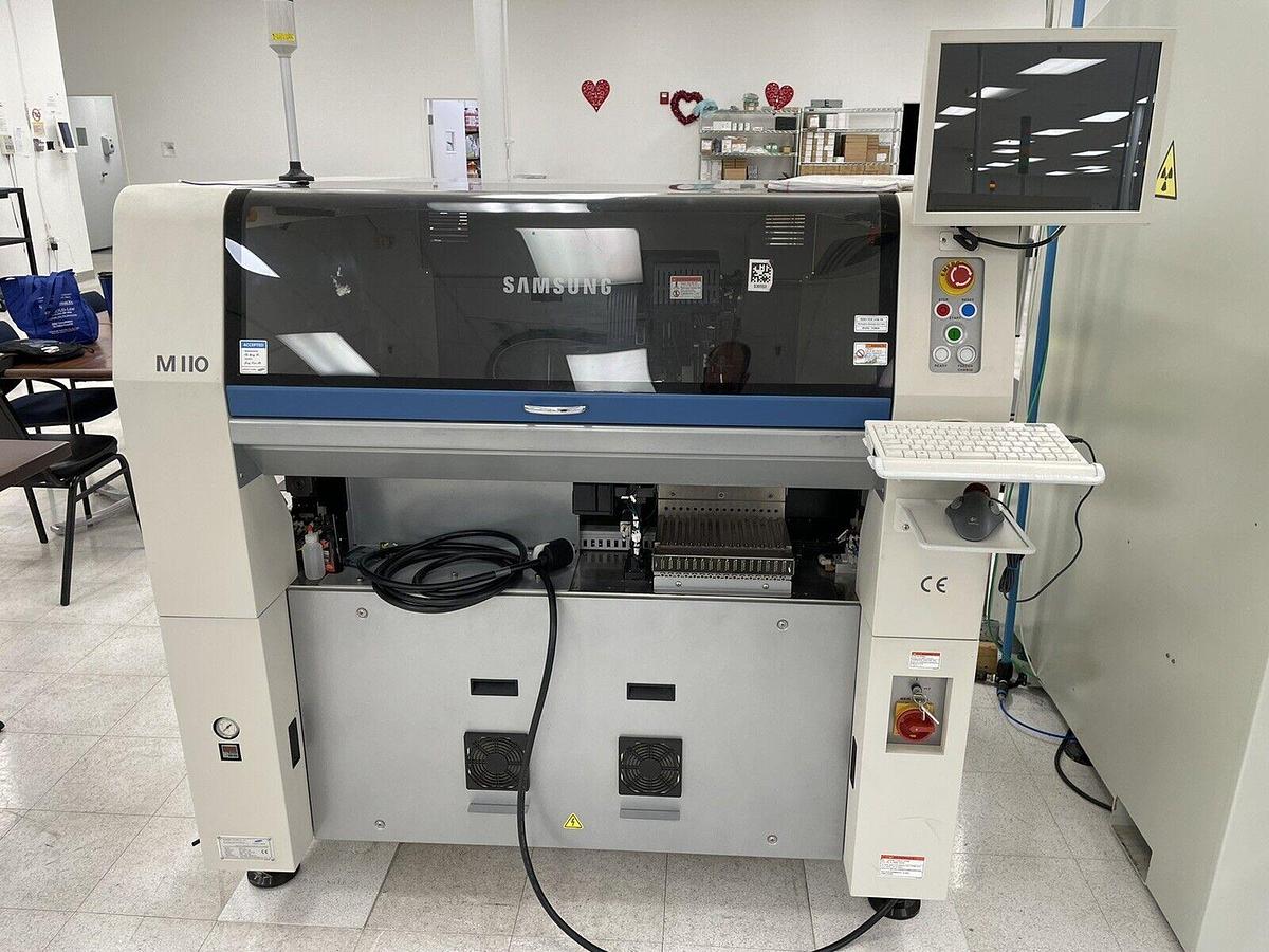 Used SAMSUNG SLM110 GANG LED Placement Machine
