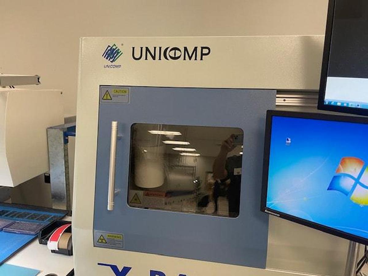 Used (SOLD) Unicomp Micro Focus AX8200 X-Ray Inspection Machine
