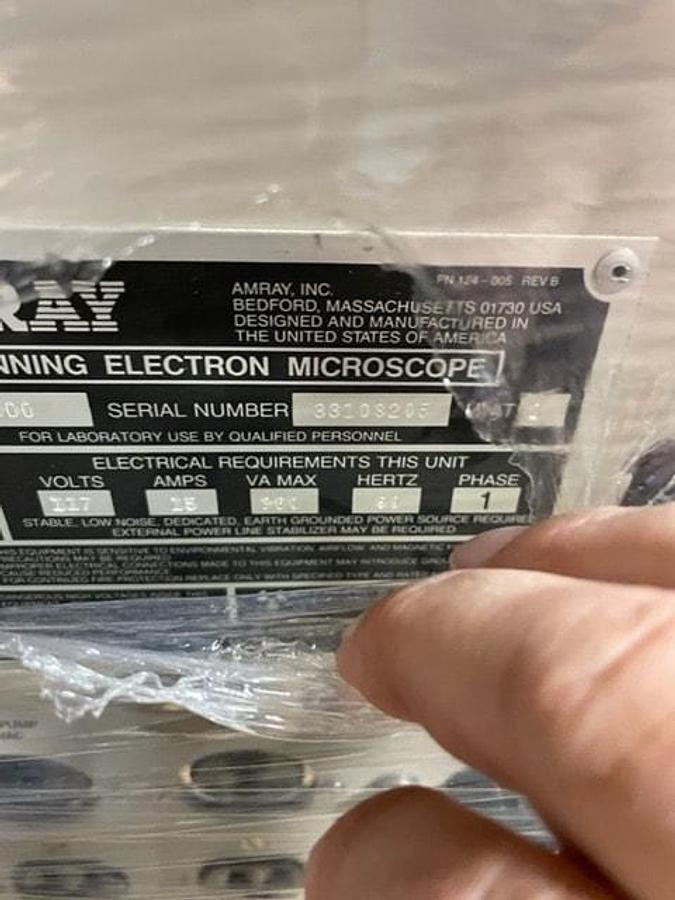 Used (SOLD) Amray 3300 Scanning Electron Microscope