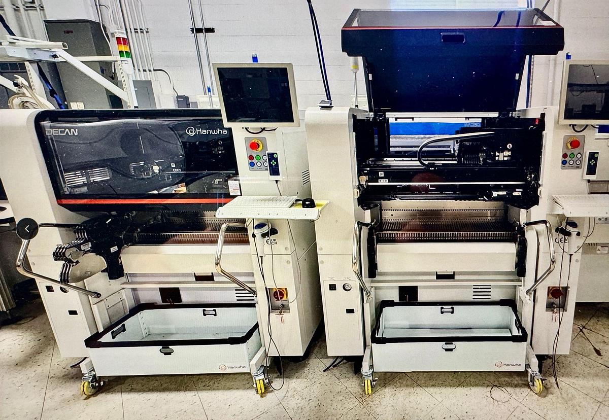 Used (SOLD) 2022 Samsung Hanwha Decan F2 Mounter Package