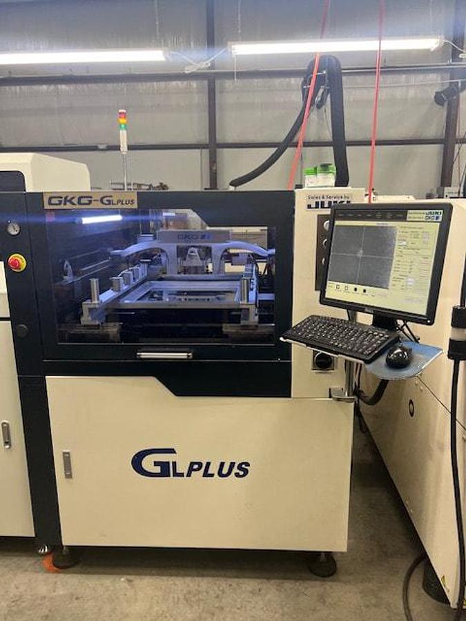 Used 2016 JUKI GKG-GL PLUS Screen Printer