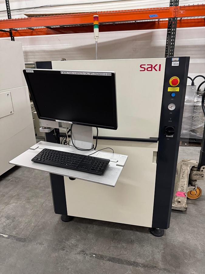 Used 2013 Saki BF-3Di 3D AOI Machine