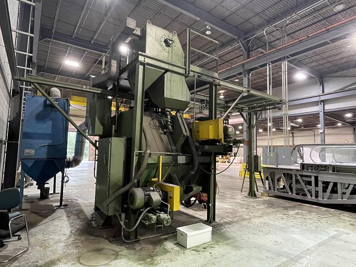 Used 2000 METALWORKING SPINNER HANGER SHOT BLAST MACHINE