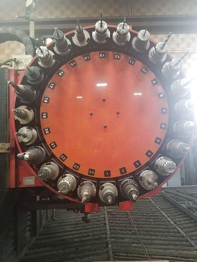 Used 2008 Kinetic 5000 CNC Plasma Cutting System, 10' x 24' Table