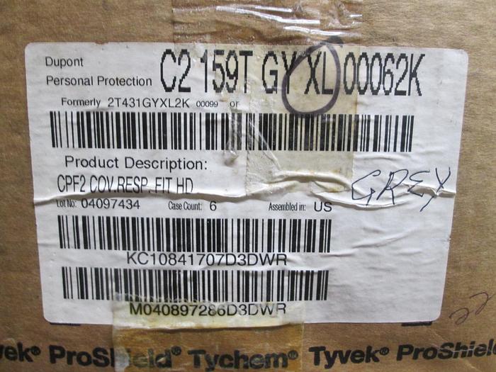 Dupont Tychem Personal Protection Coveralls (PPE)