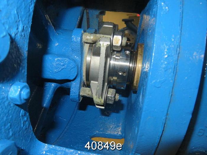 Used Goulds 3196 2x3x13 Pump, Titanium Casing, 5-Vane, 11" SS Impeller #40849