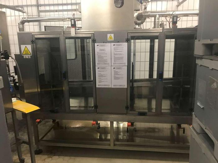 Used Linie zum Abfüllen von Feinkostprodukten in Kunststoffschalen