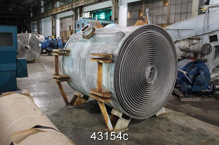 Used Alfa Laval Type 1-H Spiral Heat Exchanger #43154