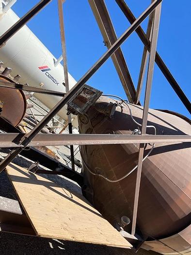 Used Portable 80 Ton Cement Silo