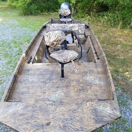 New 2021 G3 18 CCJ Jet Tunnel Hull (Mossy Oak Shadow Grass) ~ SOLD