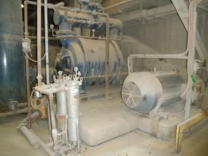 Used NASH 904 P2 CAST IRON VACUUM PUMP 400HP