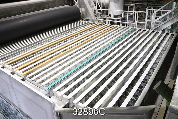 Used Beloit Cantilevelered Fourdrinier Section 68' Length, 190" Wire Width #32896