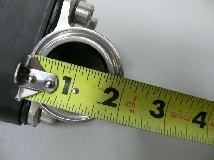 Used SED 385-63 NC Thermoplastic Diaphragm Actuator w/ 1.5" Stainless Steel Fitting