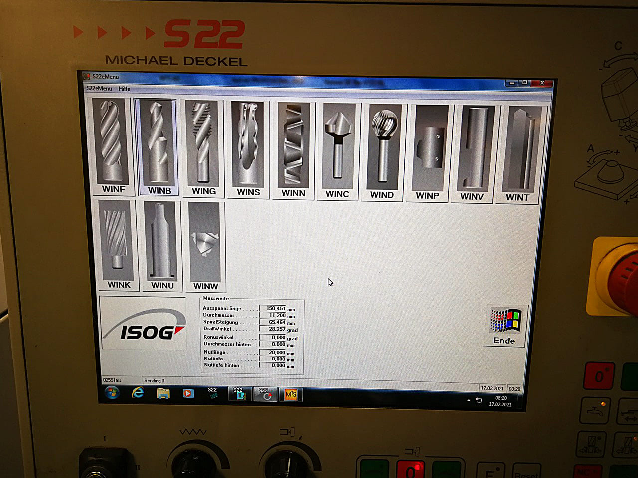 Used MICHAEL DECKEL S22 E TURBO - 2007