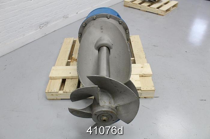 Refurbished Worthington 20KB20 Axial Flow Pump Rotating Assembly, 5-Vane 19.75" Impeller #41076