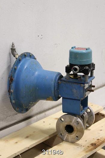 Used Dezurik 9181779 1.5" Air Operated V-Ball Control Valve #31194