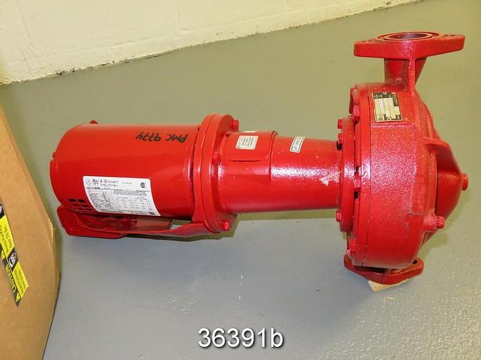 Unused Bell and Gossett Series 60 Pump, 1.5x3, 172760LF, Unused #36391