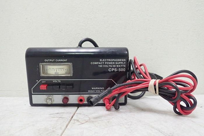 Used IBI Model CPS 500 Electrophoresis Compact Power Supply with Cable