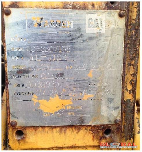 Used Item 0642 : Caterpillar D379B Engine