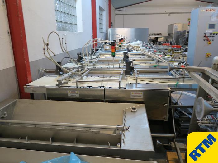 Used COMPLETE LINE FOR CHOCOLATE COATED TOFFEE / CENTRES