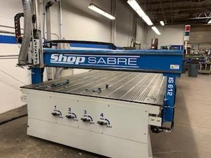 2017 SHOP SABRE CNC ROUTER IS 612